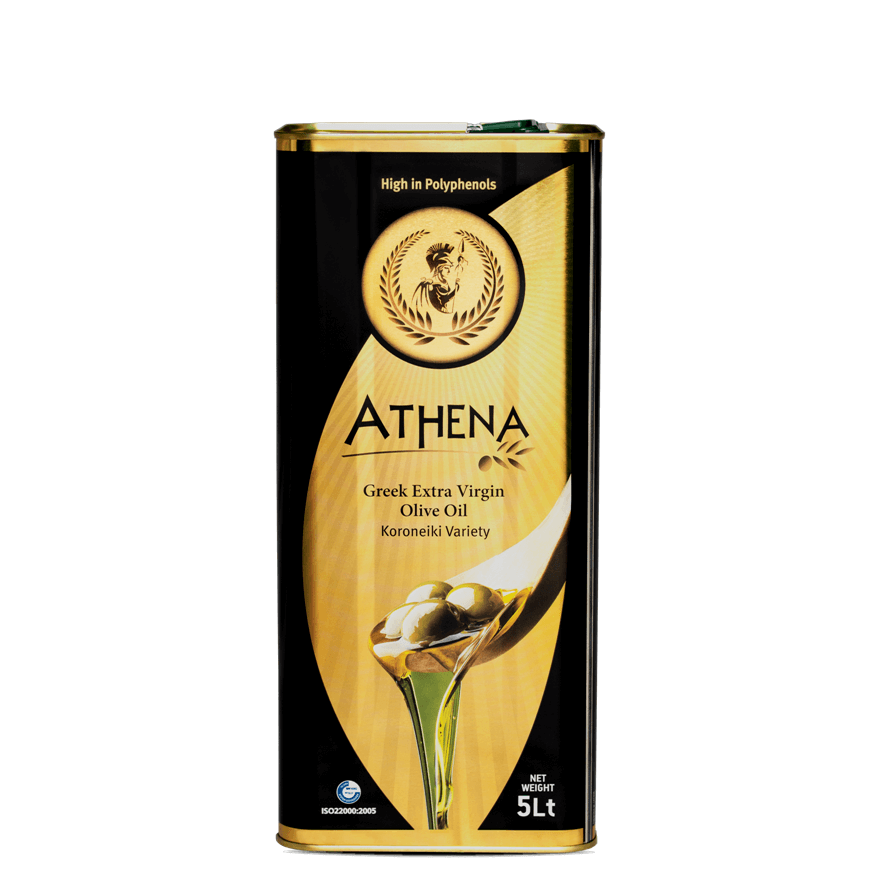 “Athena” Extra natives Olivenöl blechdose 5L